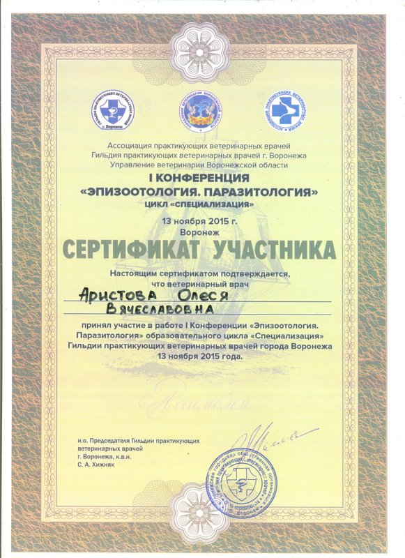 Документ или сертификат
