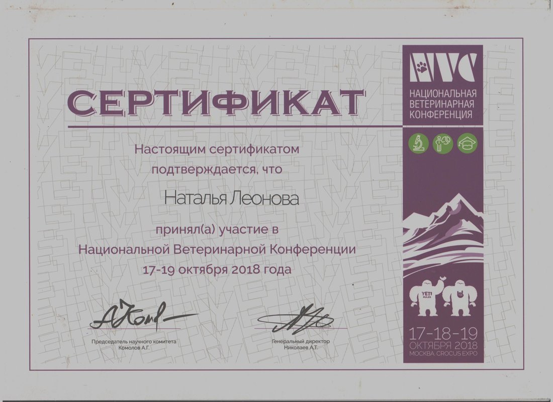 Документ или сертификат