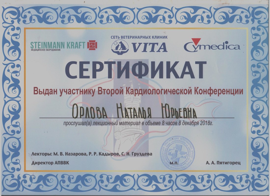 Документ или сертификат
