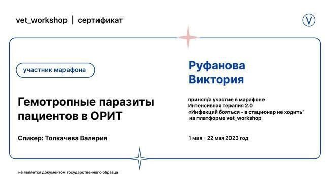 Документ или сертификат