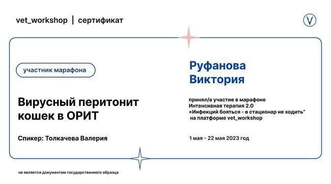 Документ или сертификат
