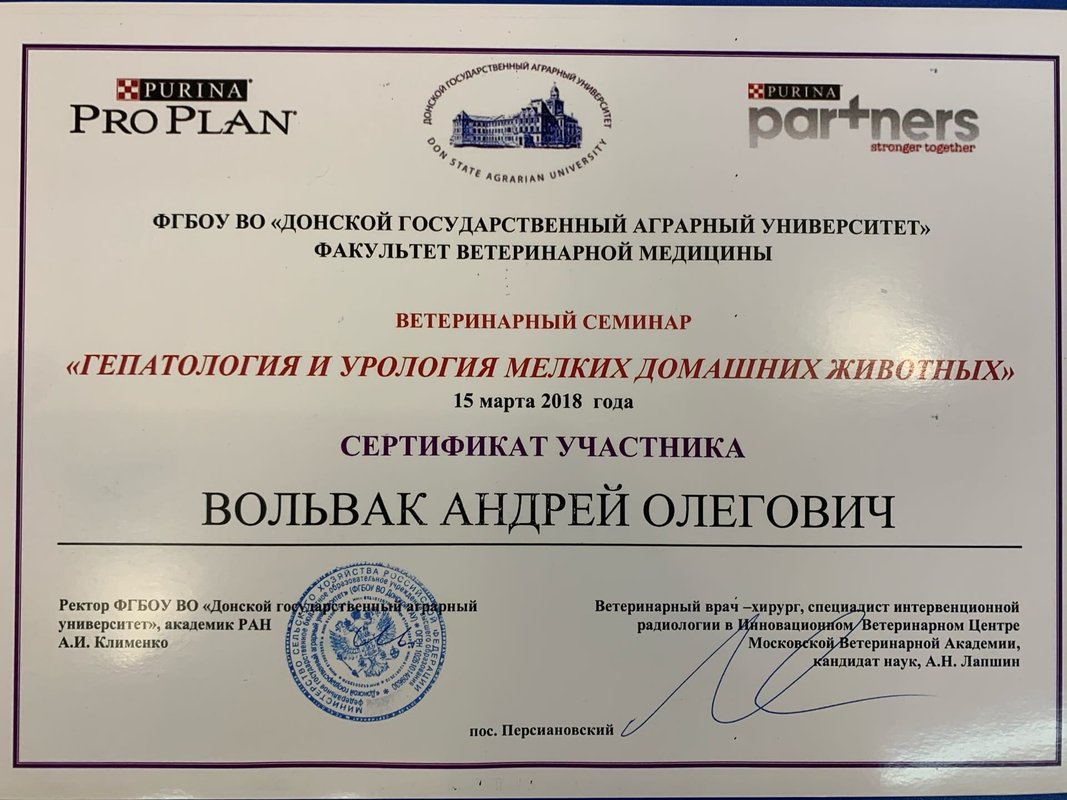 Документ или сертификат