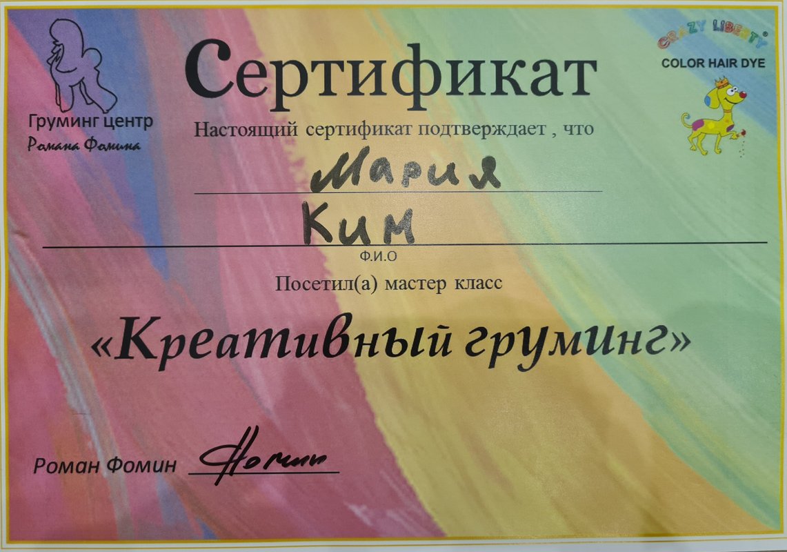 Документ или сертификат