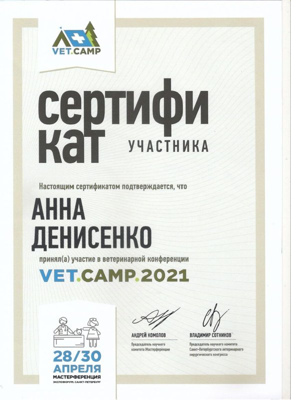 Документ или сертификат