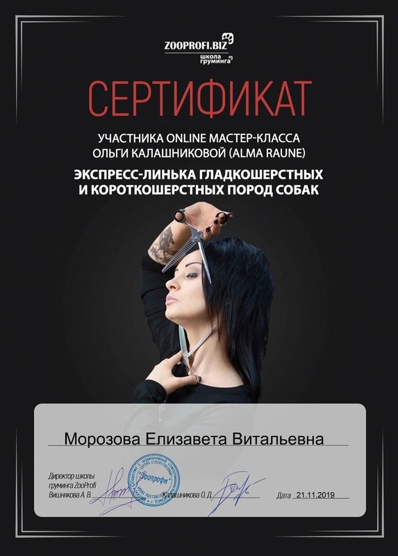 Документ или сертификат