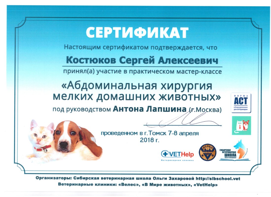 Документ или сертификат