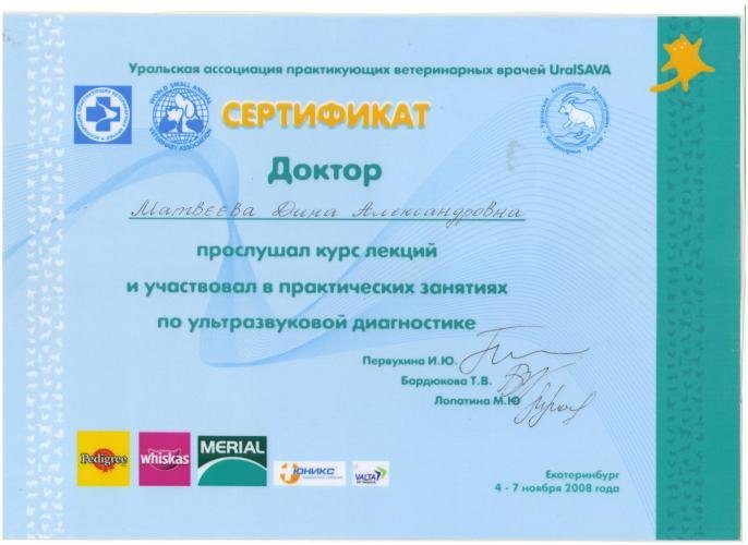 Документ или сертификат
