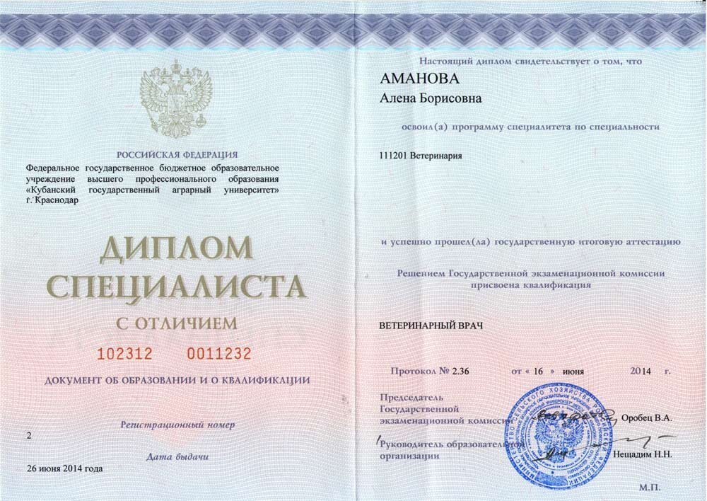Документ или сертификат