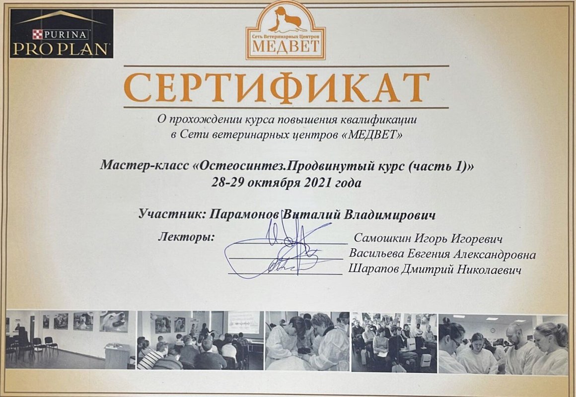 Документ или сертификат