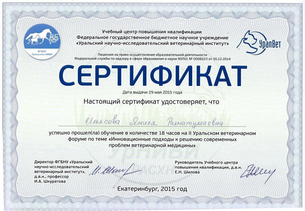 Документ или сертификат