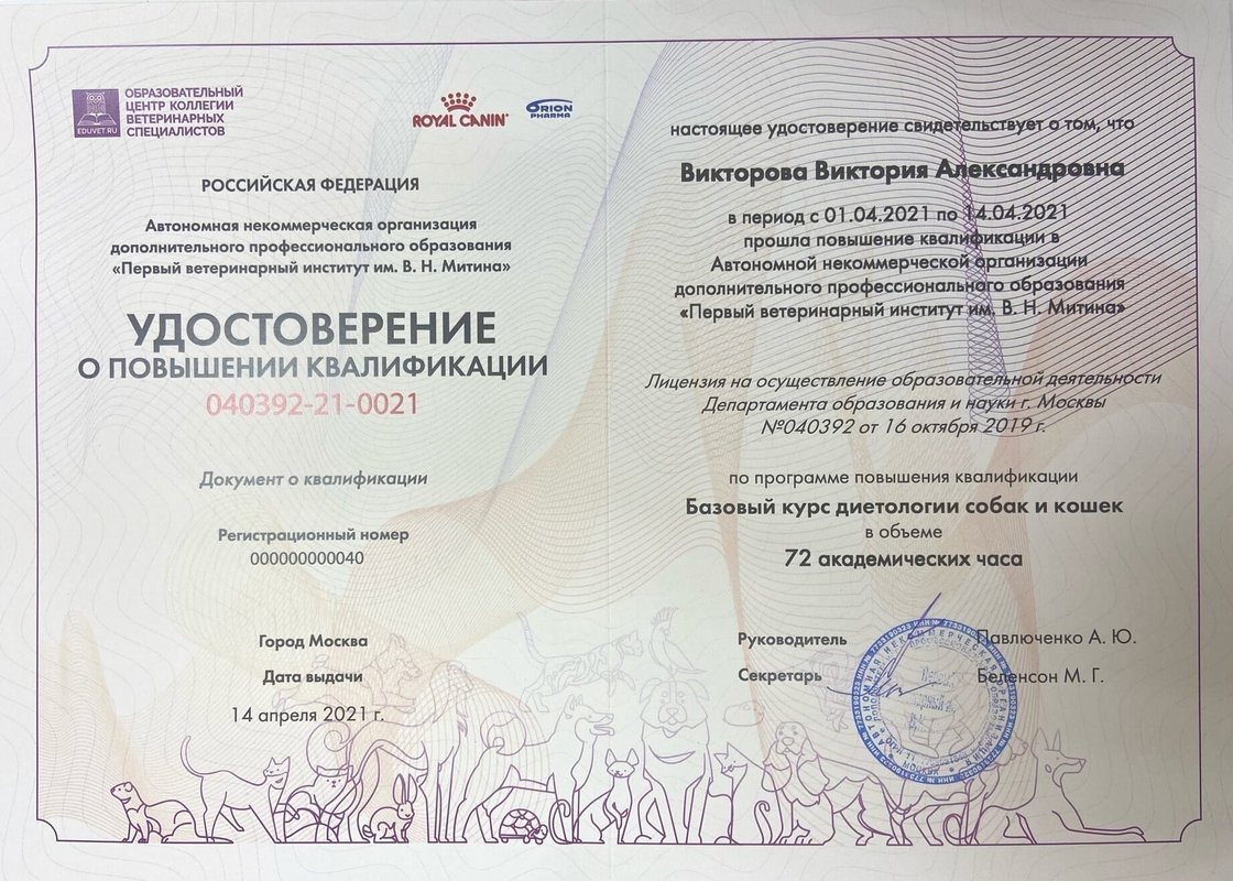 Документ или сертификат