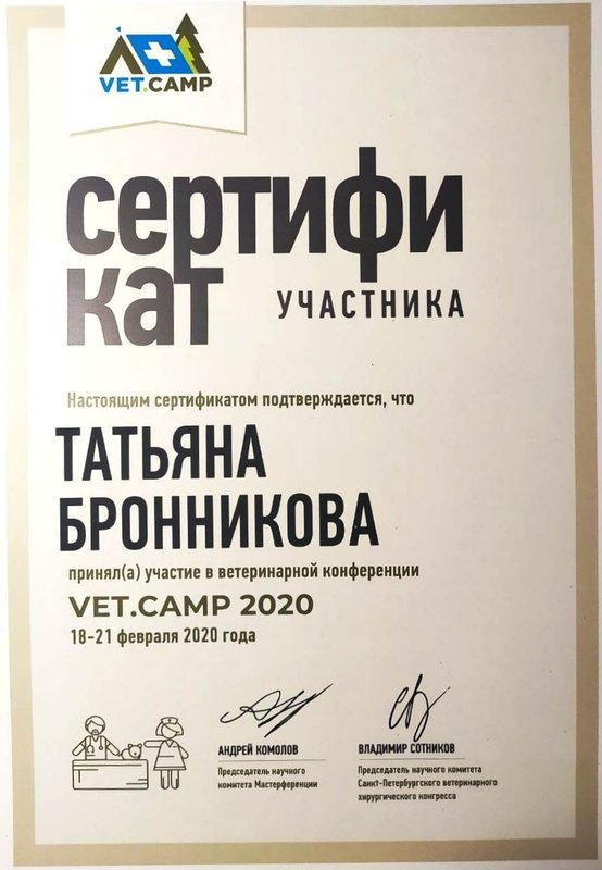 Документ или сертификат