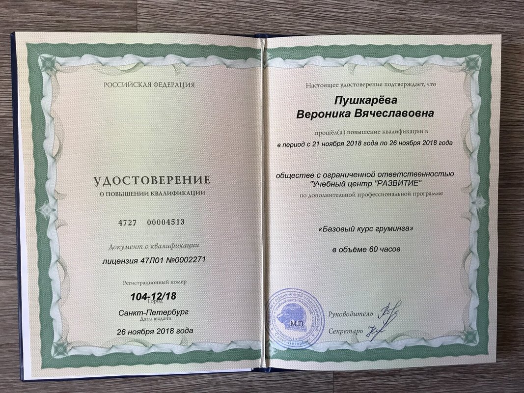 Документ или сертификат