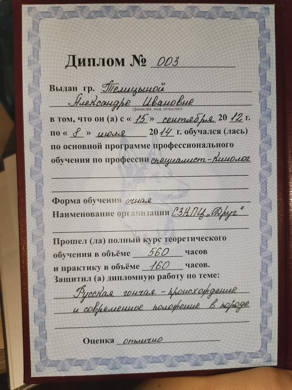 Документ или сертификат