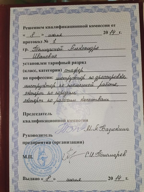 Документ или сертификат