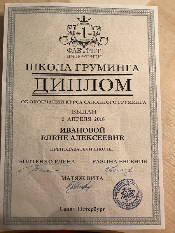 Документ или сертификат
