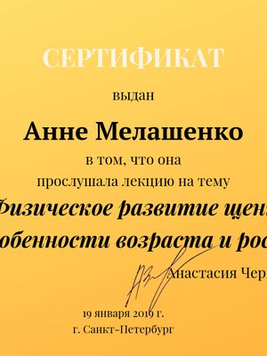 Фото врача Мелашенко Анна