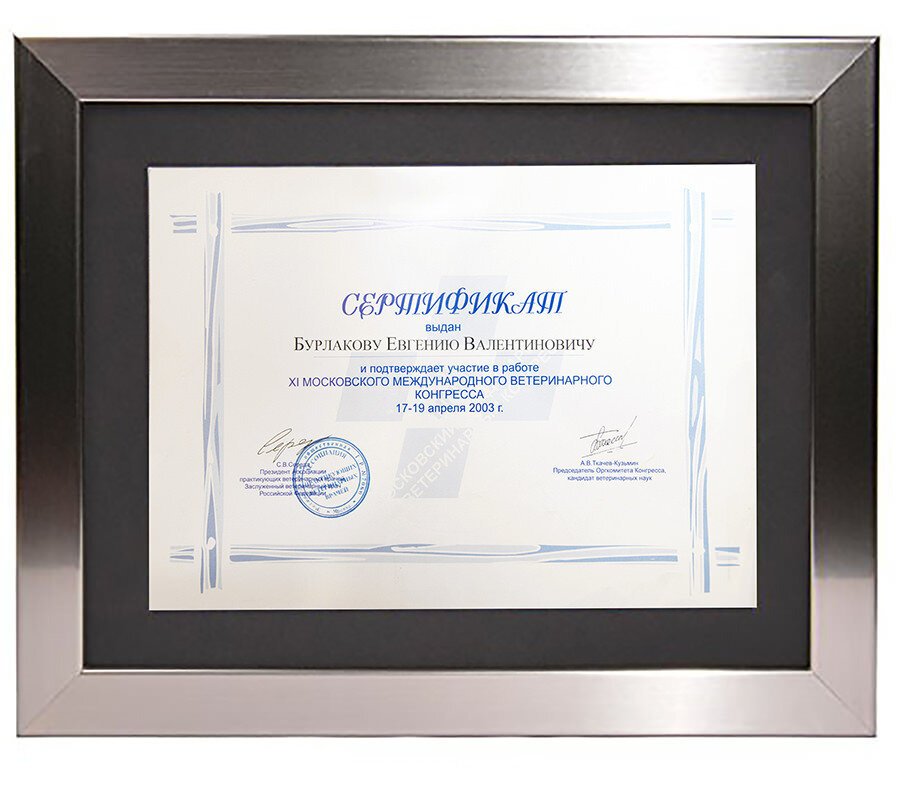 Документ или сертификат