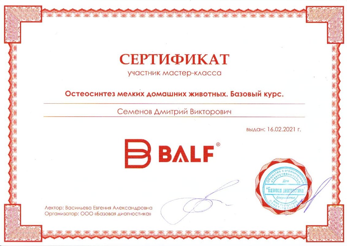 Документ или сертификат