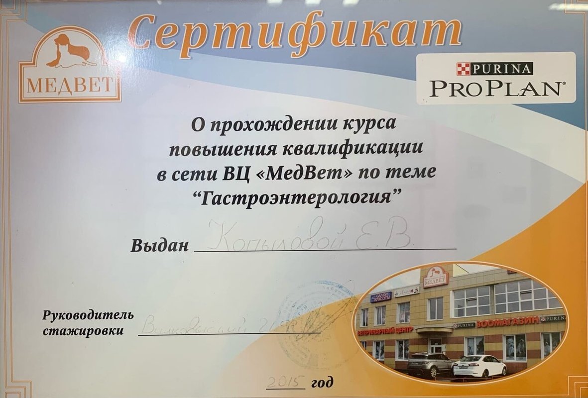 Документ или сертификат