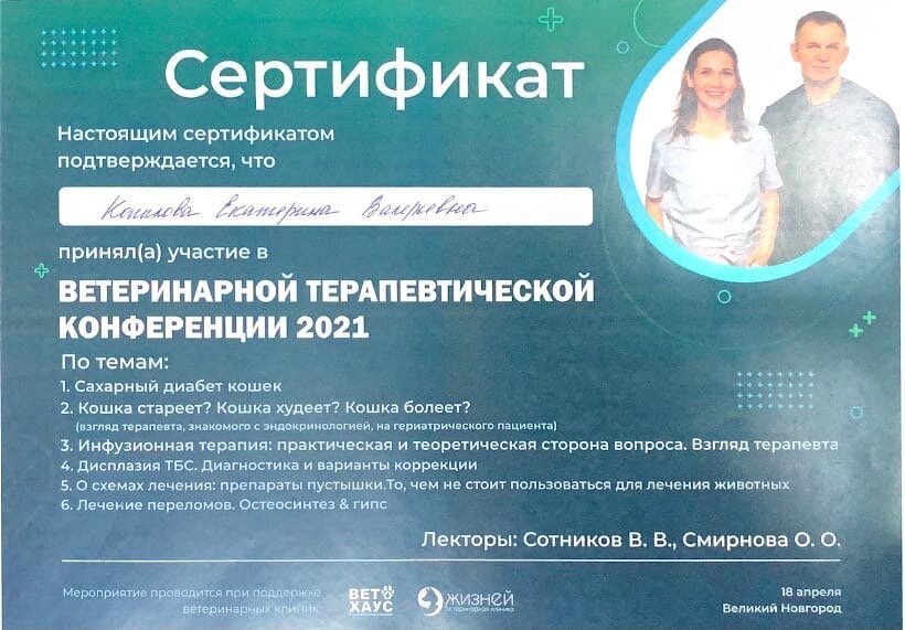 Документ или сертификат