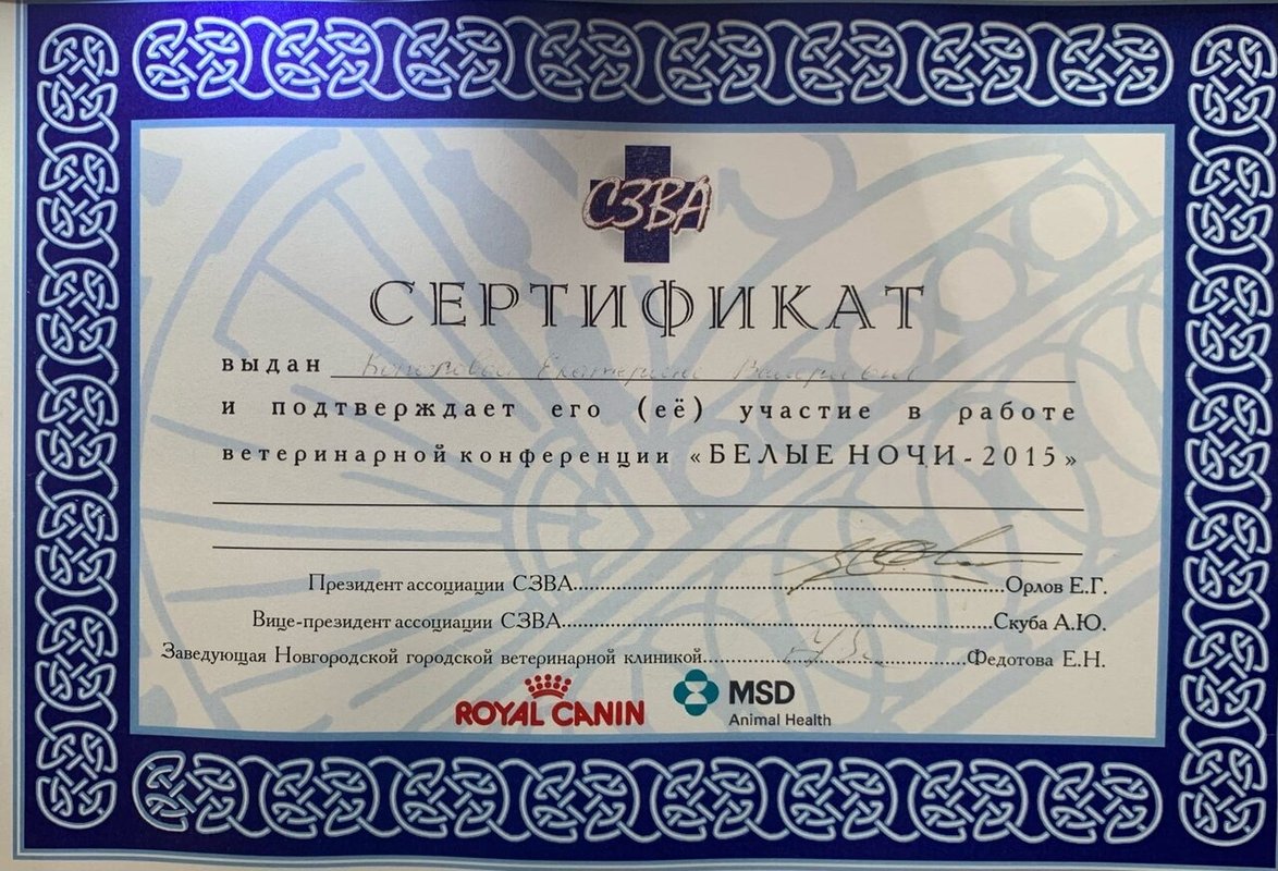 Документ или сертификат