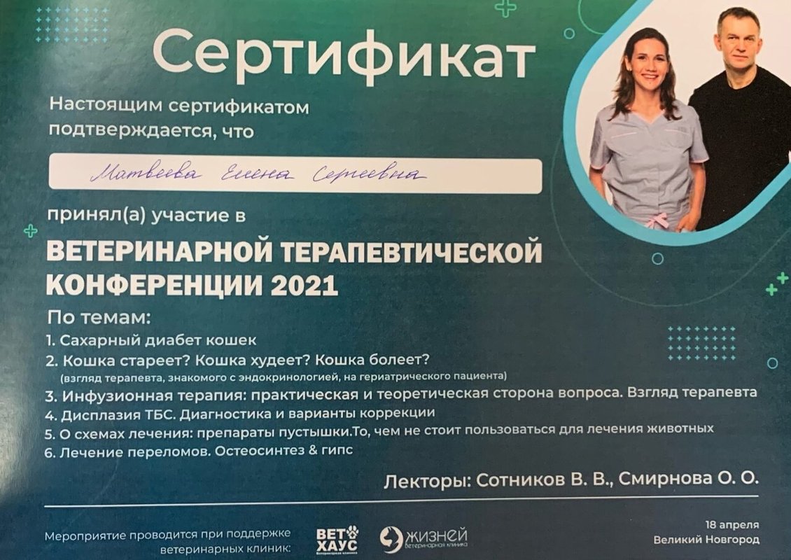 Документ или сертификат