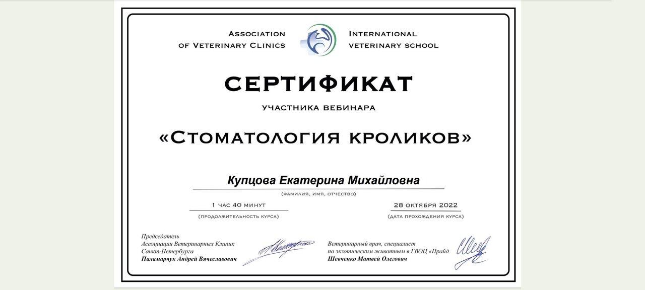 Документ или сертификат