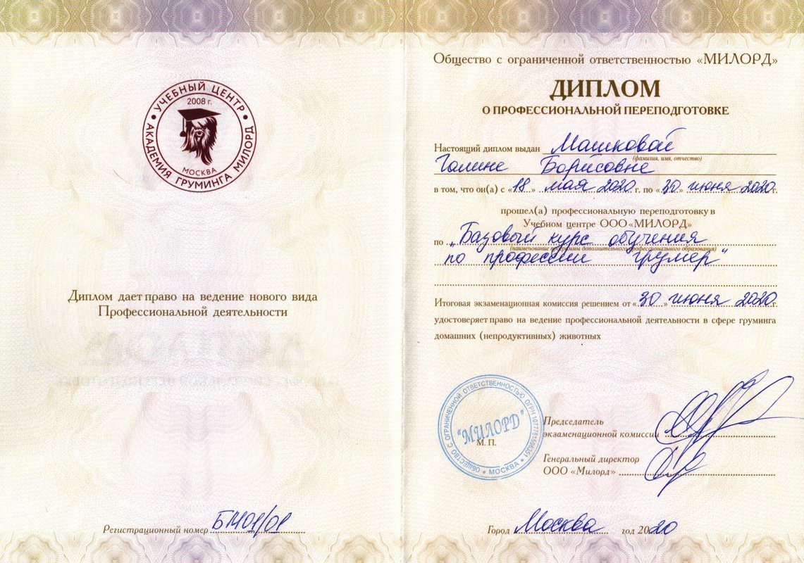 Документ или сертификат