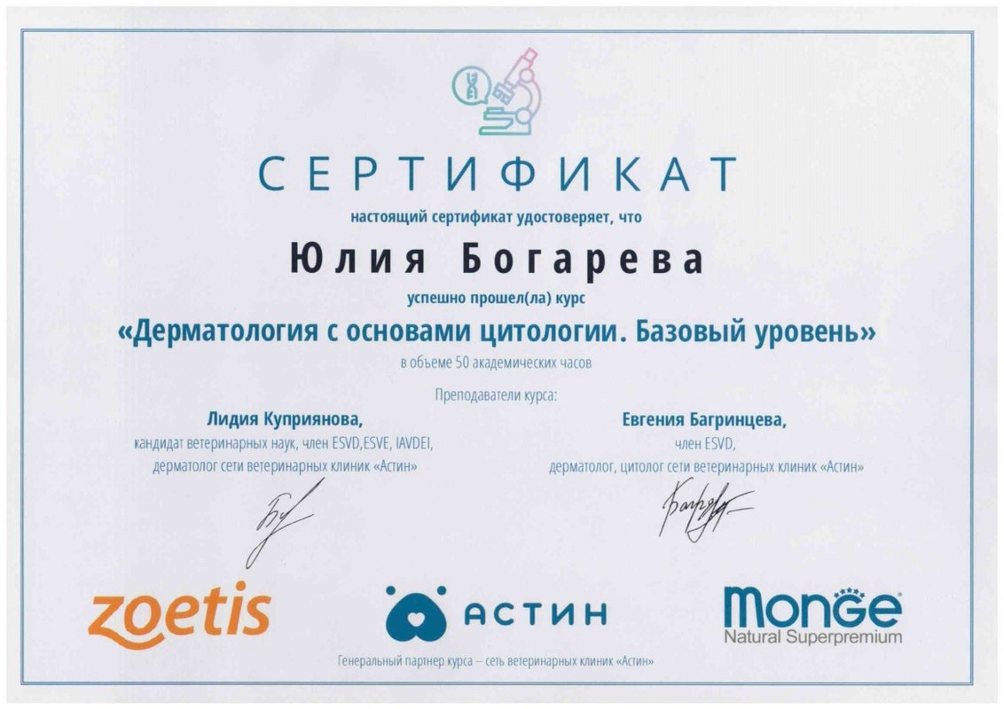 Документ или сертификат