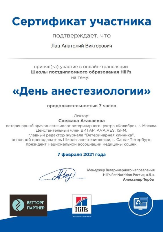 Документ или сертификат