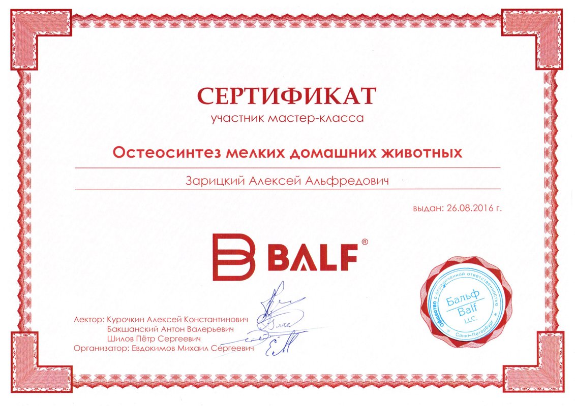 Документ или сертификат