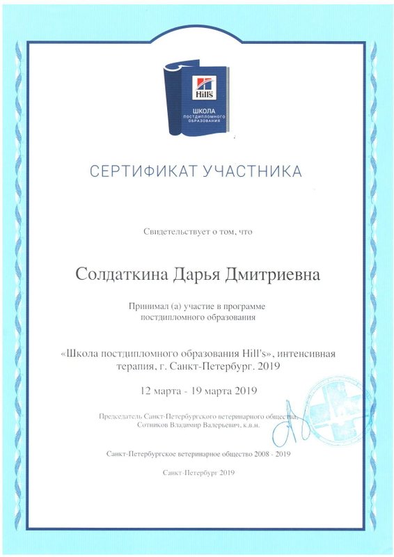 Документ или сертификат