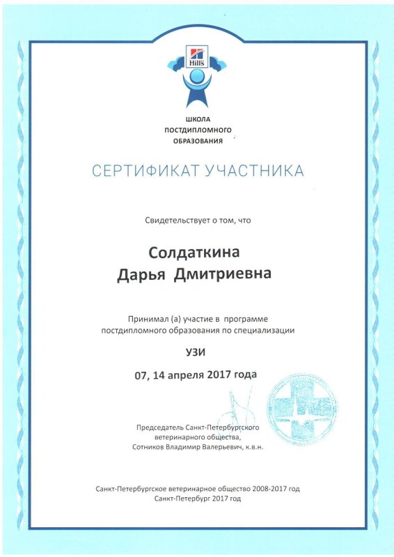 Документ или сертификат