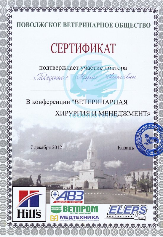 Документ или сертификат