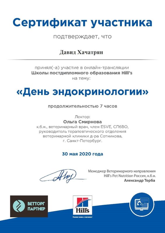 Документ или сертификат