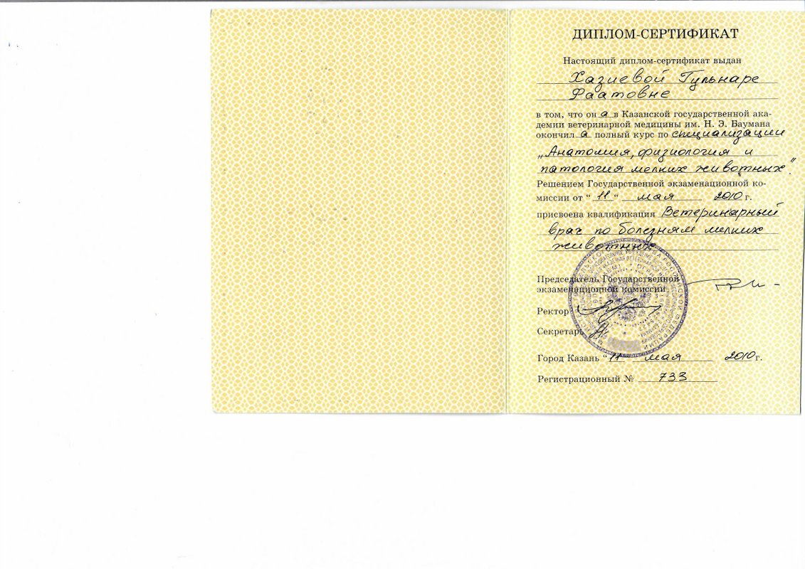Документ или сертификат