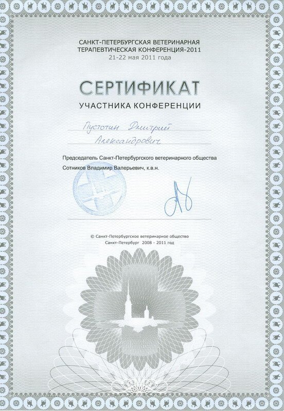 Документ или сертификат