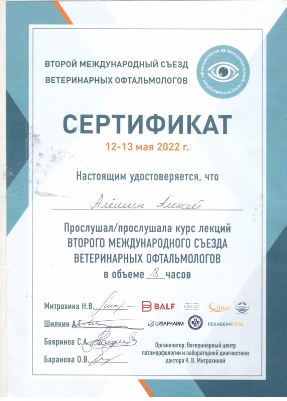 Документ или сертификат
