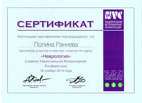 Документ или сертификат
