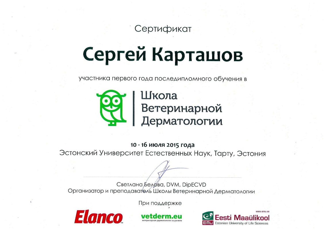 Документ или сертификат