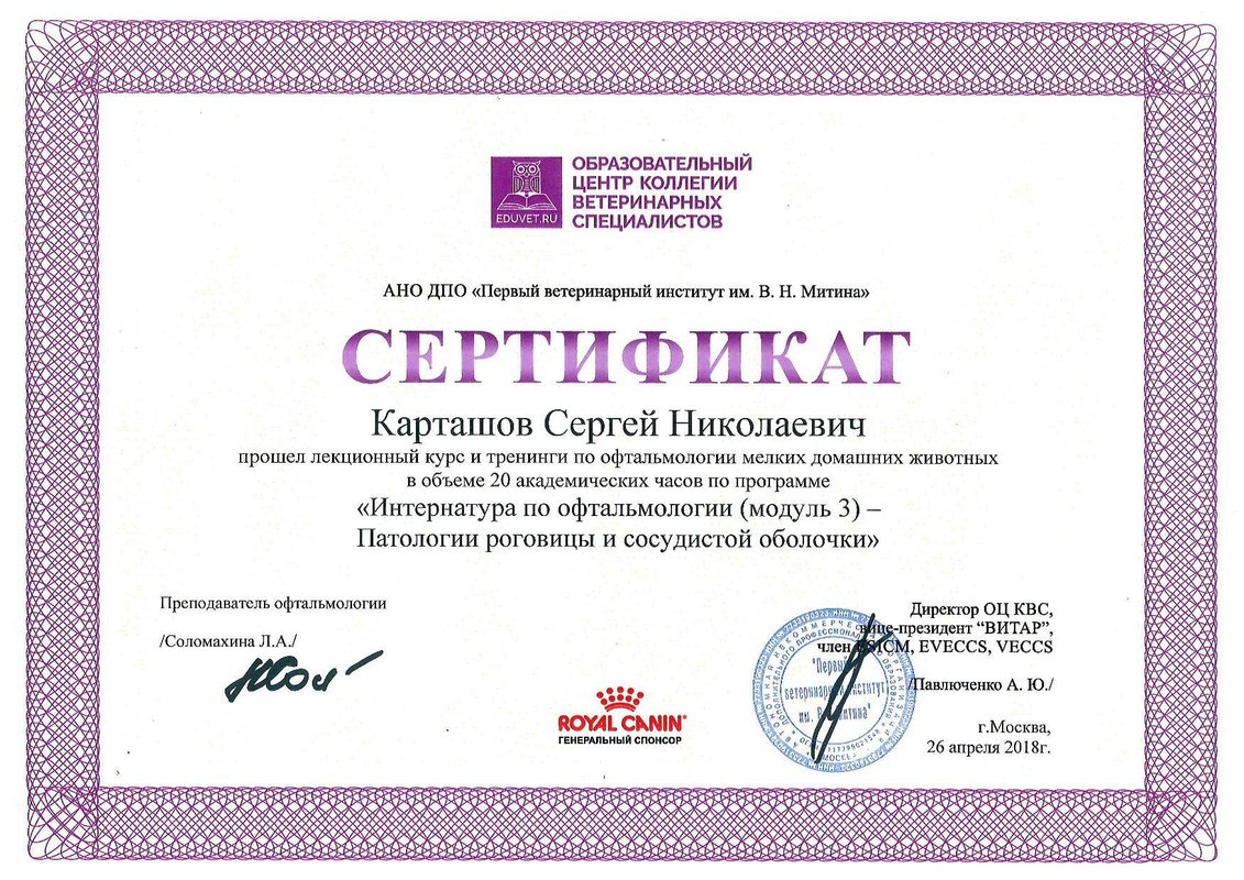 Документ или сертификат