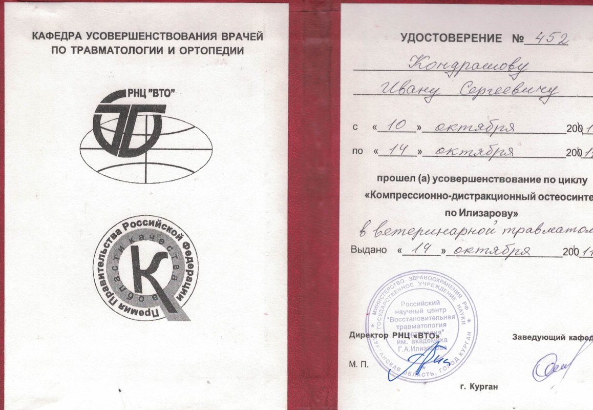 Документ или сертификат