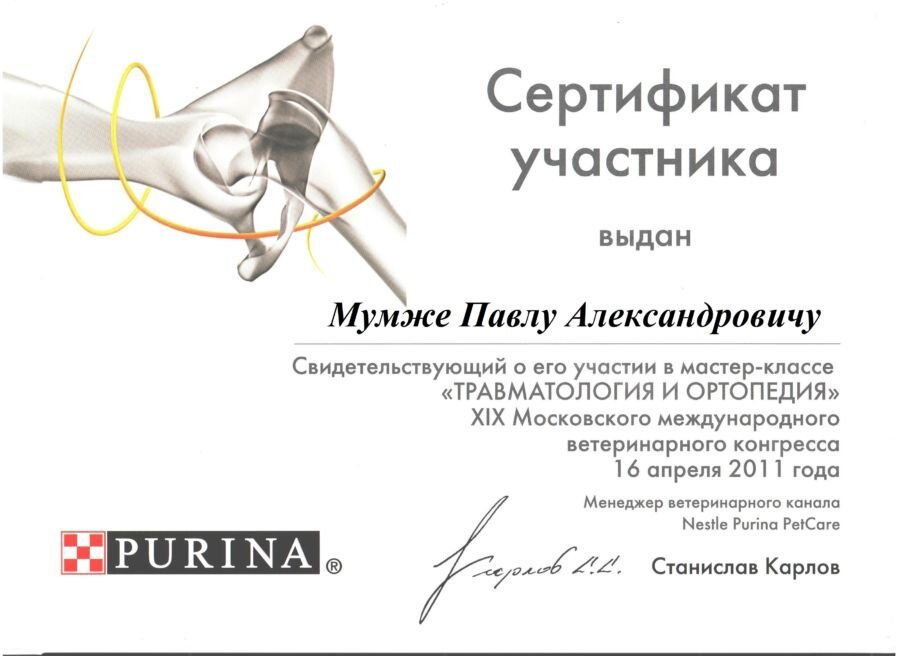 Документ или сертификат