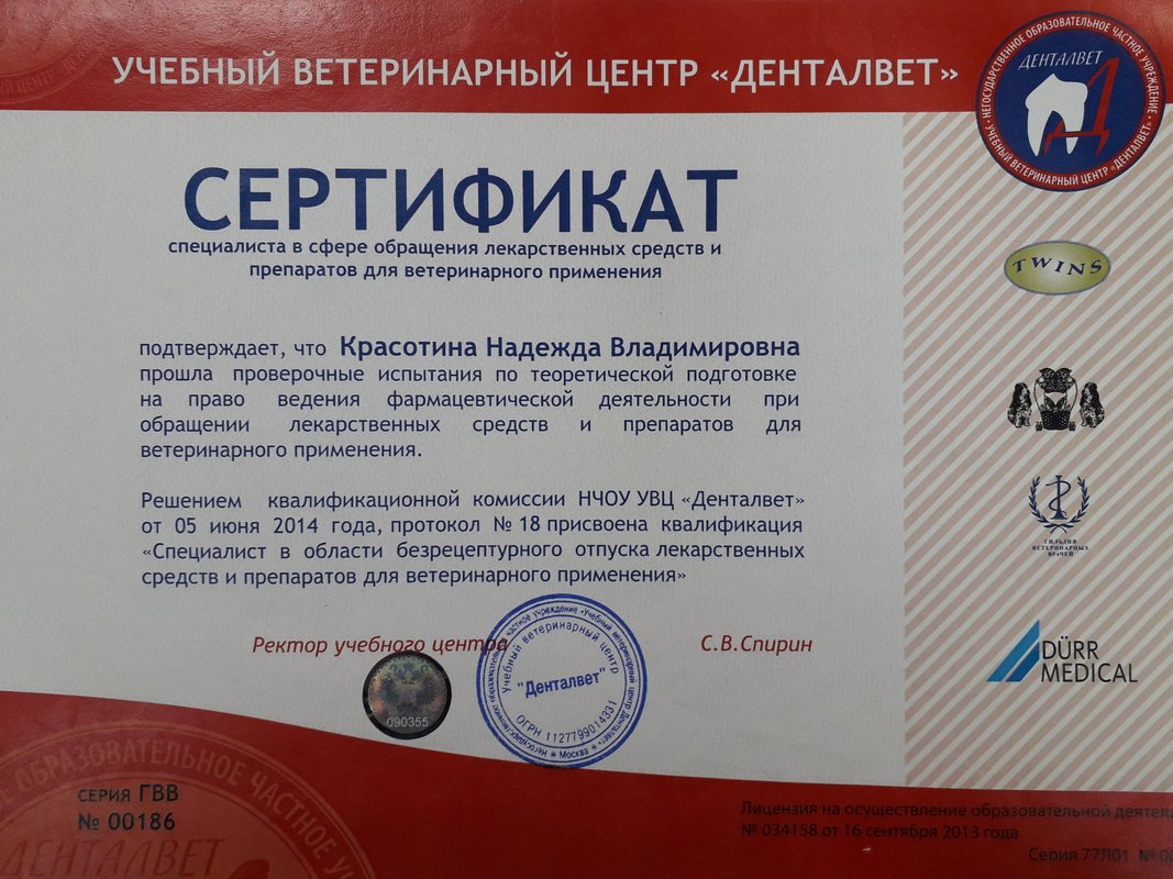 Документ или сертификат