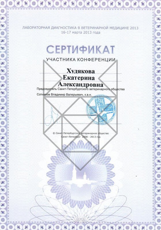 Документ или сертификат