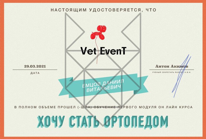 Документ или сертификат