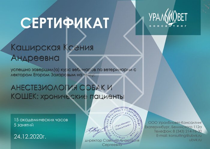 Документ или сертификат