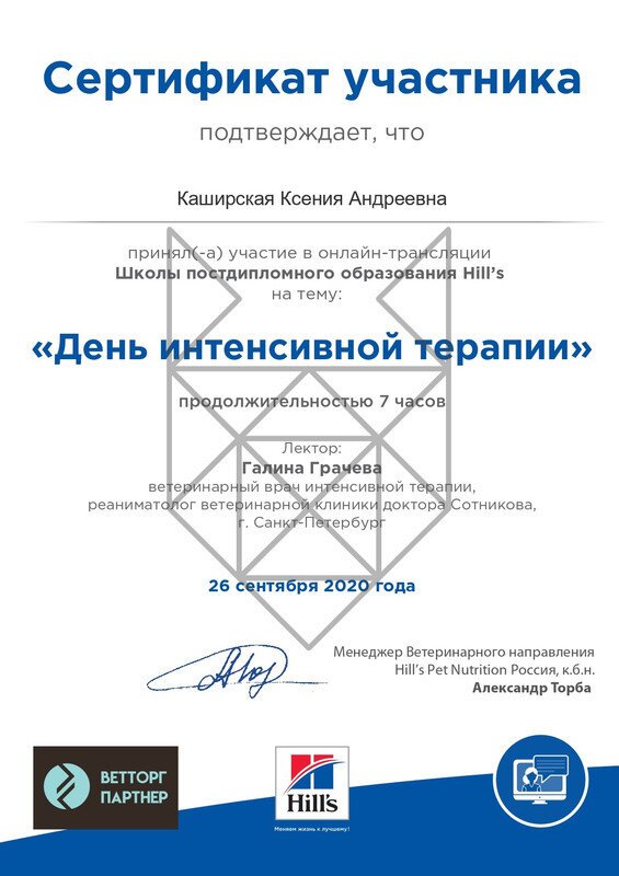 Документ или сертификат