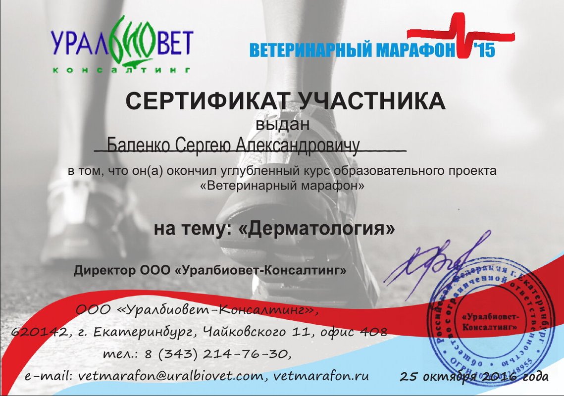 Документ или сертификат